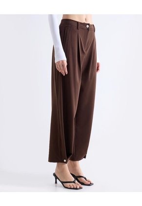 Pantalón  Para Mujer Moda Color Café Marca Seven Seven #28071961