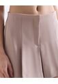 Falda Short Con Prenses  Para Mujer Beige Seven Seven de Seven Seven