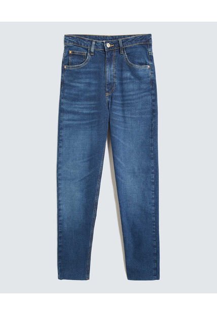 Jean Para Mujer Mom Color Azul Marca Seven Seven #28160926