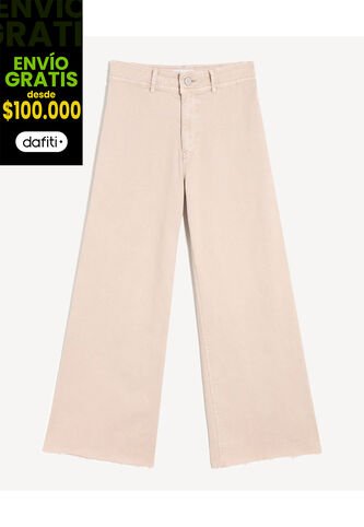 Jean Para Mujer Retro Color Beige Marca Seven Seven #28160971 Seven Seven