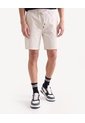 Bermuda Jogger Ligera  Para Hombre Taupe Seven Seven de Seven Seven