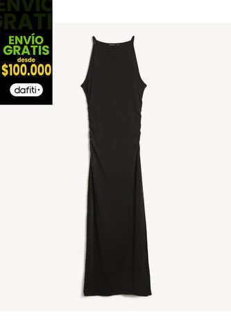 Vestido Para Mujer M/Sisa Medio Color Negro Marca Seven Seven #28171475 Seven Seven