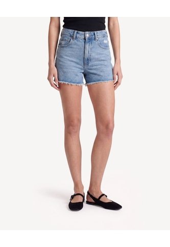 Short Denim Con Desgaste  Para Mujer Azul Seven Seven Seven Seven