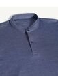 Polo Para Hombre Cuello Mao  Color Azul  Marca Seven Seven #45110743 de Seven Seven