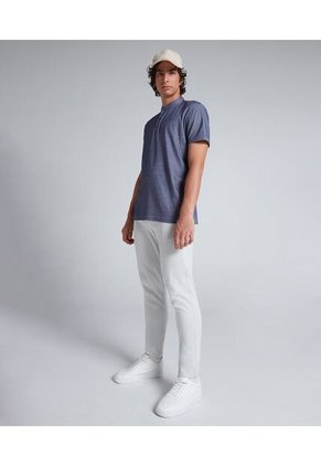 Polo Para Hombre Cuello Mao  Color Azul  Marca Seven Seven #45110743