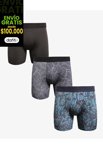 Boxer Para Hombre Filete Medio Color Gris Marca Seven Seven #45000384 Seven Seven