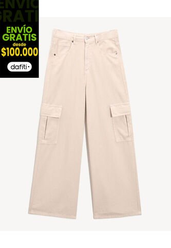 Jean Para Mujer Wide-Leg Color Crudo Marca Seven Seven #28160963 Seven Seven