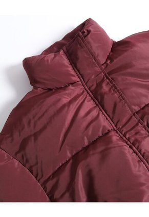 Chaqueta  Para Mujer Acolchada Color Vino Marca Seven Seven #28081013