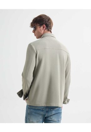 Camisa Para Hombre  Color Verde Claro Marca Seven Seven #45012102