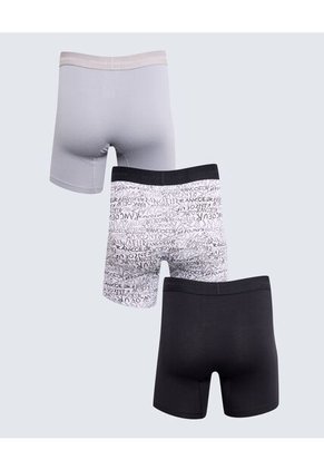 Boxer Para Hombre Fleat Seamer Medio Color Gris Claro Marca Seven Seven #45000375