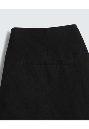 Falda Para Mujer Corto Color Negro Marca Seven Seven #28140910