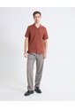 Pantalón Sastre De Doble Pinza  Para Hombre Taupe Seven Seven de Seven Seven