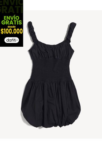 Vestido Para Mujer M/Sisa Corto Color Negro Marca Seven Seven #28171421 Seven Seven