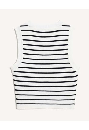 Camiseta Para Mujer Manga Sisa Cuello Redondo Color Blanco Marca Seven Seven #28096408