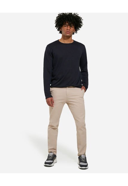Pantalon Para Hombre Chino Color Avena Marca Seven Seven #45070718