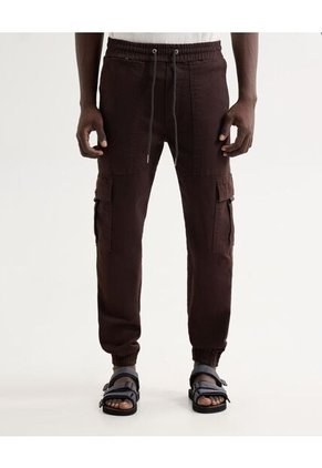 Pantalón Para Hombre Jogger Color Café Marca Seven Seven #45071077