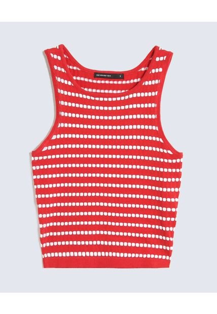 Camiseta Para Mujer Manga Sisa Cuello Redondo Color Rojo Marca Seven Seven #28096261