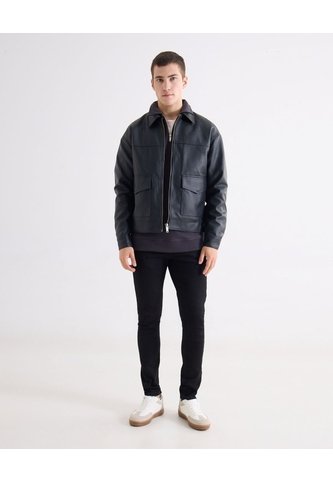 Jean Skinny Tono Negro  Para Hombre Negro Seven Seven Seven Seven
