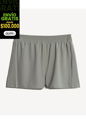 Short Para Mujer Multiusos Plano Color Verde Marca Seven Seven #28191072 Seven Seven