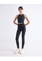 Leggins Ajustado Deportivo  Para Mujer Negro Seven Seven de Seven Seven