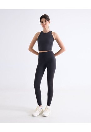 Leggins Ajustado Deportivo Para Mujer Negro Seven Seven
