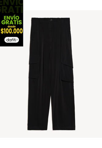 Pantalón Para Mujer Moda Color Negro Marca Seven Seven #28071904 Seven Seven