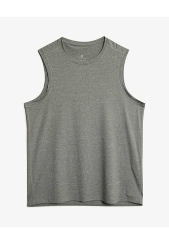 Camiseta Deportiva Texturizada Manga Sisa  Para Hombre Gris Seven Seven Seven Seven