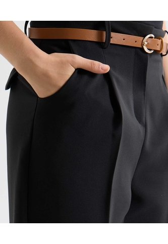 Pantalón Sastre Con Cinturón  Para Mujer Verde Seven Seven Seven Seven