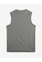 Camiseta Deportiva Texturizada Manga Sisa  Para Hombre Gris Seven Seven de Seven Seven