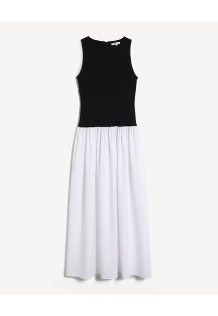 Vestido  Para Mujer M/Sisa Largo Color Negro Marca Seven Seven #28171502