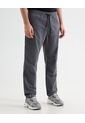 Pantalón Parachute Con Bota Ajustable  Para Hombre Gris Seven Seven de Seven Seven