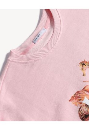 Buzo  Para Mujer Cuello Redondo Color Rosa Marca Seven Seven #28060473