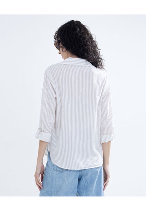 Blusa Para Mujer Manga Larga Color Beige Marca Seven Seven #28123888