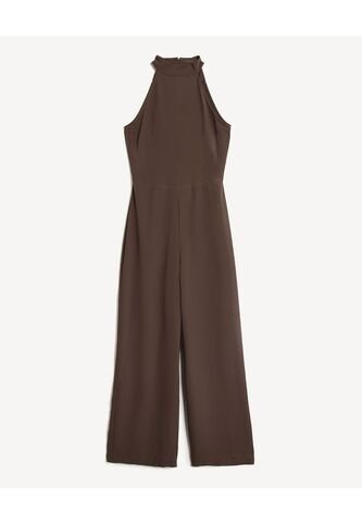 Enterizo Para Mujer Manga Sisa Color Café Marca Seven Seven #28320446 Seven Seven