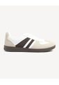 Tenis Retro De Contrastes  Para Mujer Beige Seven Seven de Seven Seven