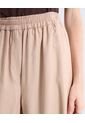 Pantalón Barrel Caída Estructurada  Para Mujer Vino Seven Seven de Seven Seven