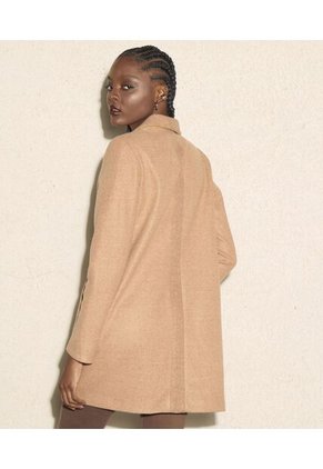 Chaqueta Abrigo Mujer Seven Poliéster Beige 28080817-78010