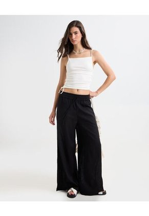 Blusa En Efecto Drapeado  Para Mujer Crudo Seven Seven