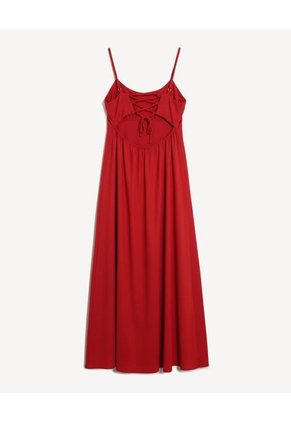 Vestido  Para Mujer M/Sisa Largo Color Rojo Marca Seven Seven #28171493