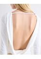 Camiseta Drapeado Posterior  Para Mujer Blanco Seven Seven de Seven Seven