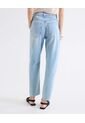 Jean Mom Ruedo Desflecado  Para Mujer Azul Seven Seven de Seven Seven