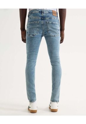 Jean Para Hombre Skinny Color Azul Marca Seven Seven #45160598