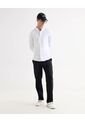 Camisa Para Hombre Manga Larga Sin Bolsillo Cuello Neru Color Hueso Marca Seven Seven #45012152 de Seven Seven