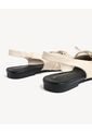 Baletas Plisadas De Aire Ligero  Para Mujer Blanco Seven Seven de Seven Seven