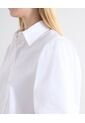 Blusa Camisera Manga Globo  Para Mujer Blanco Seven Seven de Seven Seven