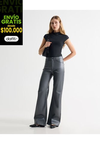 Jean Para Mujer  Color Plata Marca Seven Seven #28160909 Seven Seven