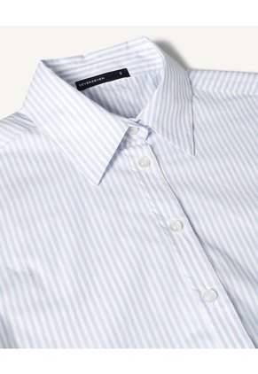 Blusa Para Mujer Manga Corta Color Azul Claro Marca Seven Seven #28123896