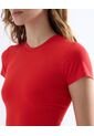 Camiseta  Para Mujer Manga Corta Cuello Redondo Color Rojo Marca Seven Seven #28096560 de Seven Seven