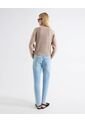 Saco Tejido Cuello Redondo  Para Mujer Café Seven Seven de Seven Seven