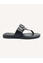 Sandalias De Hebilla Y Tiras  Para Mujer Negro Seven Seven de Seven Seven